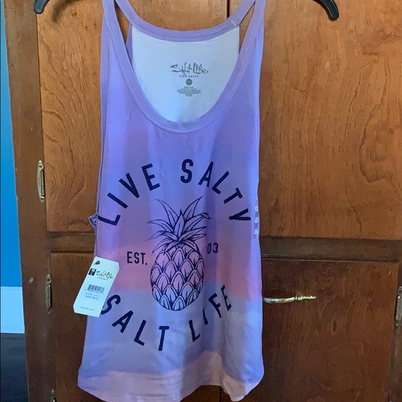 Salt Life Tops - Woman’s Salt Life Halter Tank top. Size small. Salt Life Tops - Woman’s Salt Life Halter Tank top. Size small.